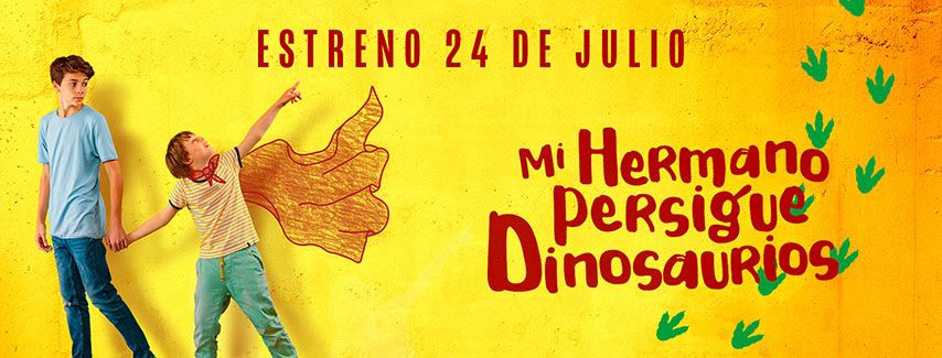 Mi hermano persigue dinosaurios