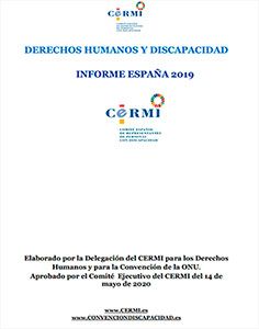 Derechos humanos y discapacidad. Informe España 2019
