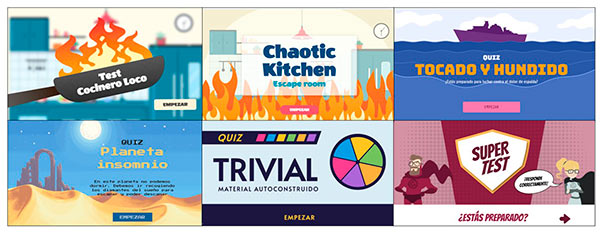 Juegos interactivos «Genially»