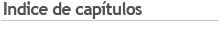ÍNDICE DE CAPÍTULOS
